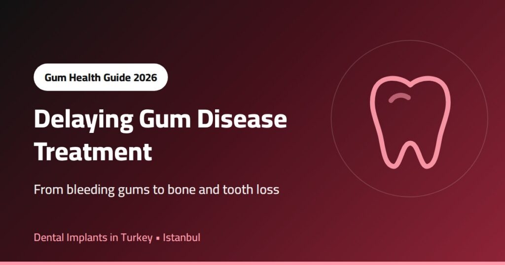 delaying gum disease treatment