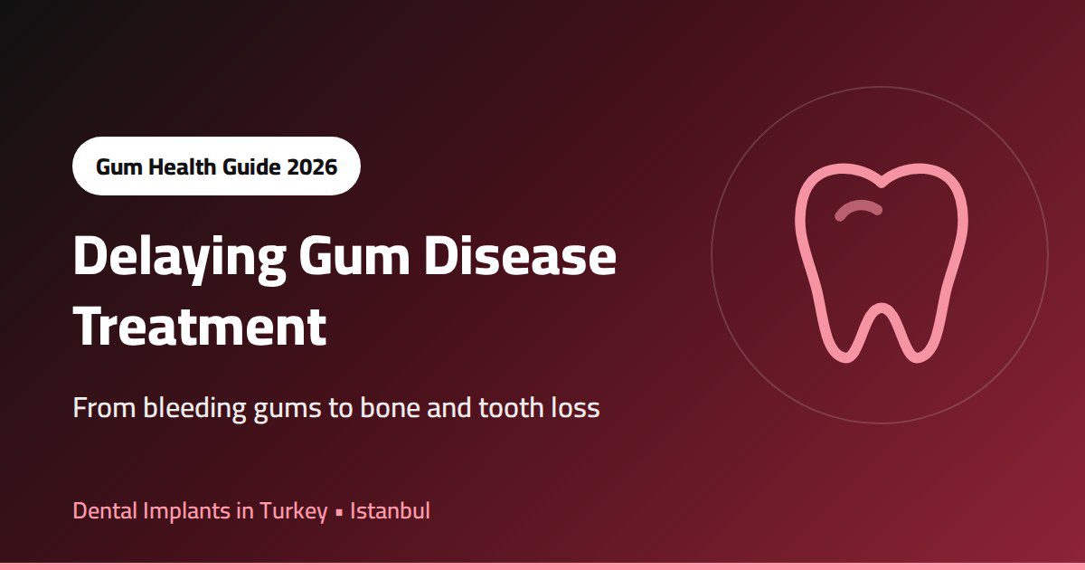 delaying gum disease treatment